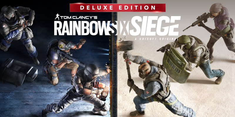  3. Tom Clancy's Rainbow Six® Siege Deluxe Edition    • نمره متا:          79/100  • سبک بازی:          تیراندازی تاکتیکی/آنلاین  • رده‌بندی سنی:          +18  • توضیح کوتاه:          نبردهای تیمی با نقش‌های خاص و محیط‌های تخریب‌پذیر در سبک تاکتیکی.  • نسخه پلی استیشن :          PS4, PS5
